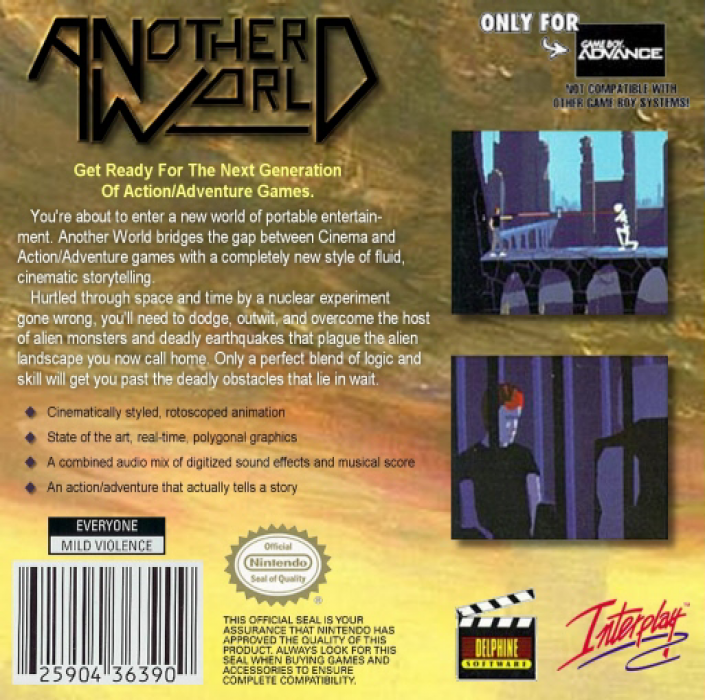 Another World (Homebrew) — Box back